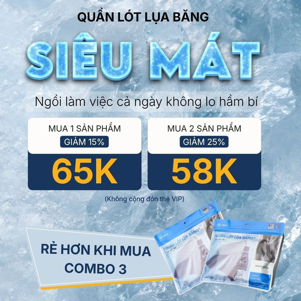 QUẦN LÓT LỤA BĂNG