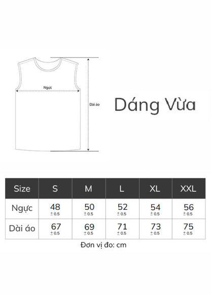 Áo Thun 3 Lỗ Cotton ONE PIECE-WANO 17 Xám