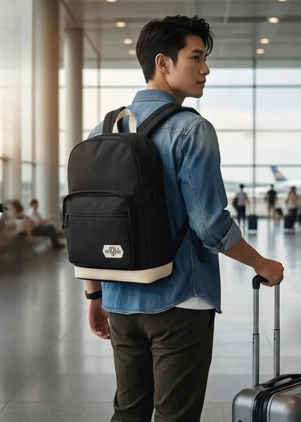 Balo Essential Chống Sốc Khởi Nguyên 015 Đen