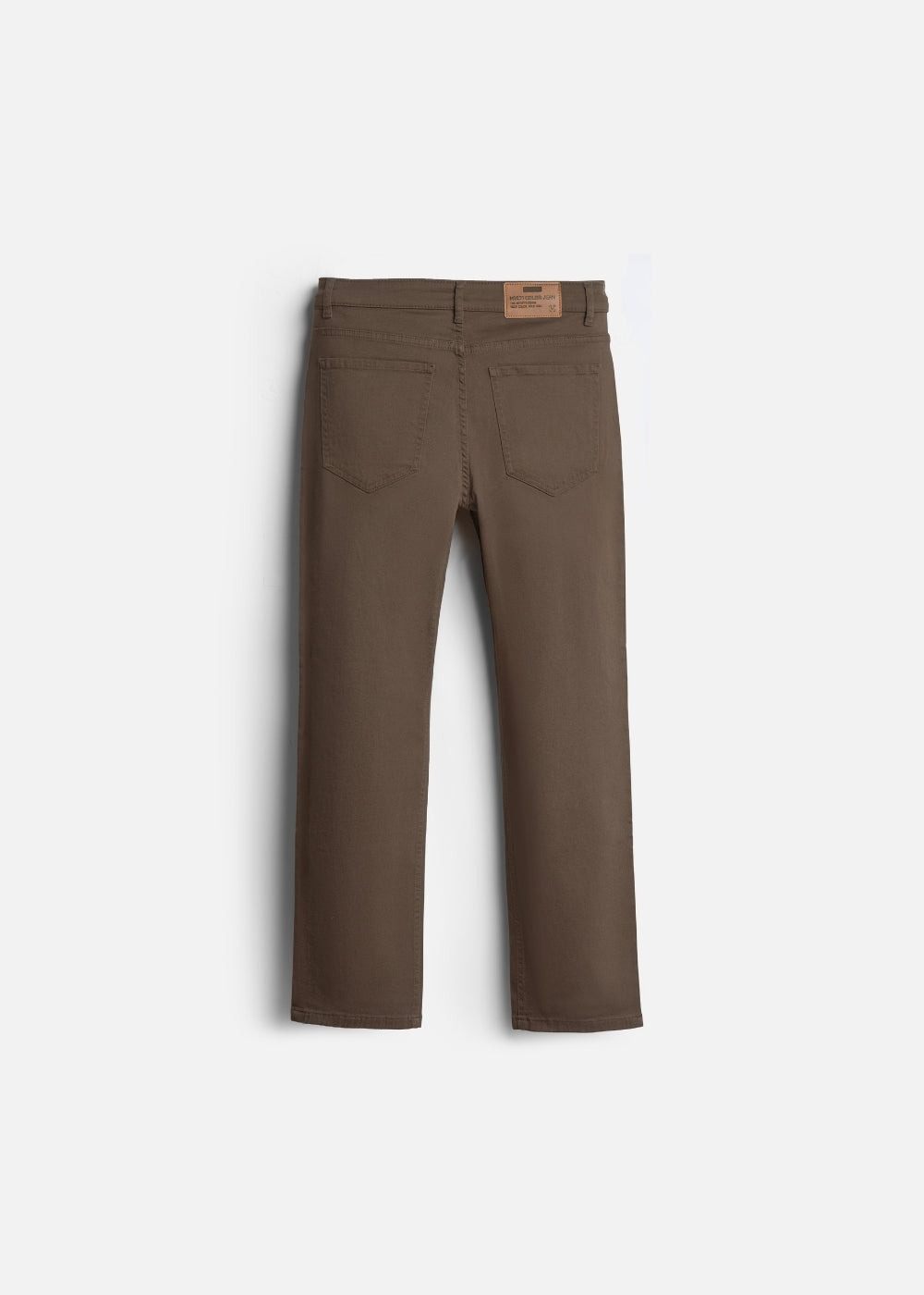 Quần Jeans Regular Fit Mềm Co Giãn Multi Color Jean 001 Nâu