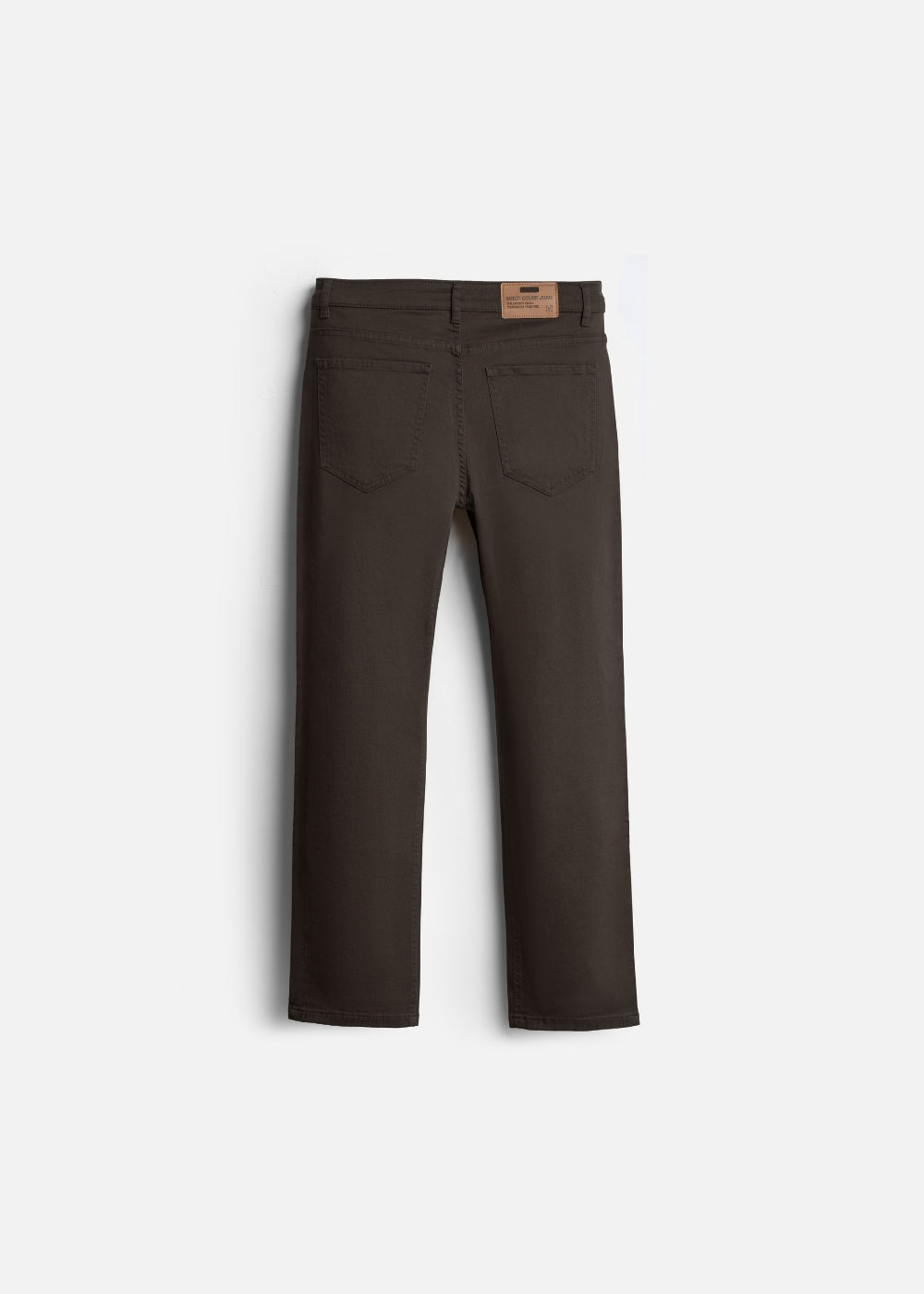 Quần Jeans Regular Fit Mềm Co Giãn Multi Color Jean 001 Nâu Đậm