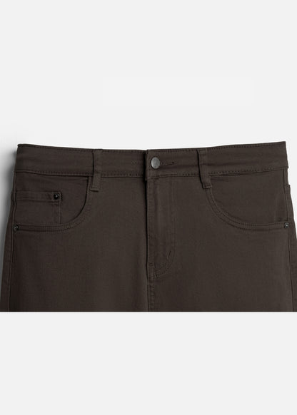 Quần Jeans Regular Fit Mềm Co Giãn Multi Color Jean 001 Nâu Đậm