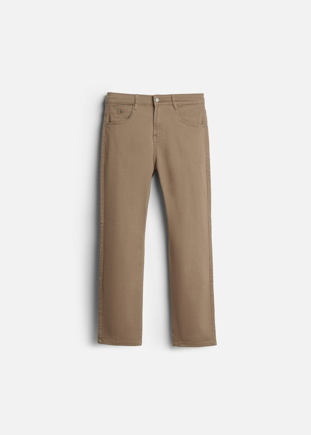 Quần Jeans Regular Fit Mềm Co Giãn Multi Color Jean 001 Nâu Nhạt