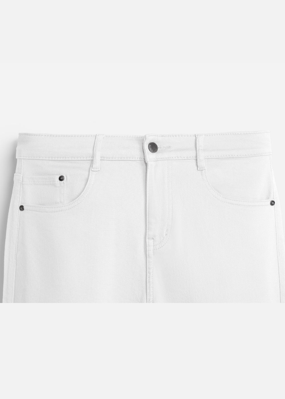 Quần Jeans Regular Fit Mềm Co Giãn Multi Color Jean 001 Trắng