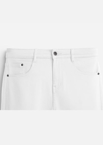 Quần Jeans Regular Fit Mềm Co Giãn Multi Color Jean 001 Trắng