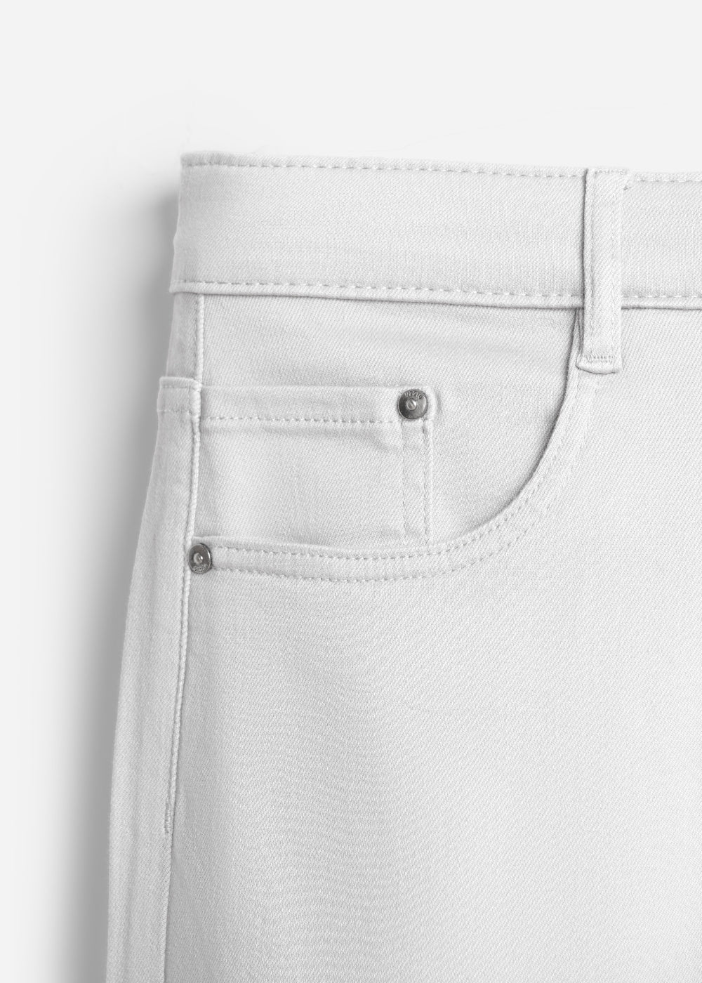 Quần Jeans Regular Fit Mềm Co Giãn Multi Color Jean 001 Trắng