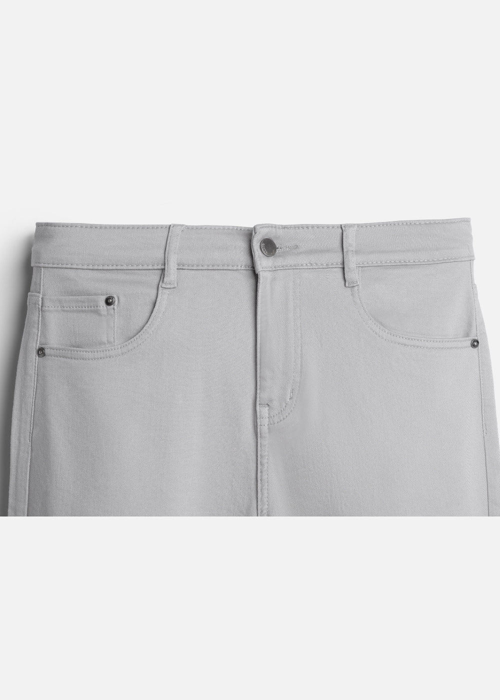 Quần Jeans Regular Fit Mềm Co Giãn Multi Color Jean 001 Xám Nhạt