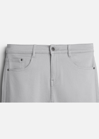 Quần Jeans Regular Fit Mềm Co Giãn Multi Color Jean 001 Xám Nhạt