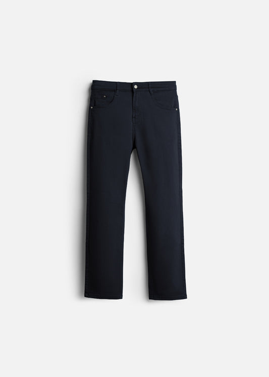 Quần Jeans Regular Fit Mềm Co Giãn Multi Color Jean 001 Xanh Dương Đậm