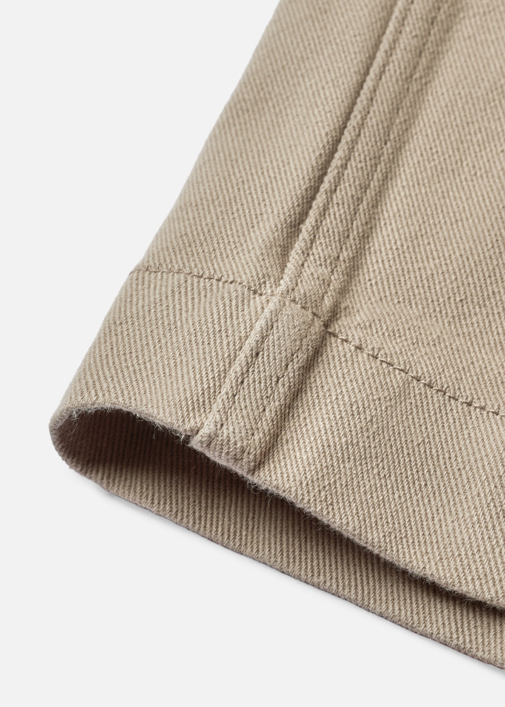 Áo Sơ Mi Tay Ngắn DurableTex™ Bền Bỉ Boxy Shape Multi Color Jean 003 Nâu Nhạt