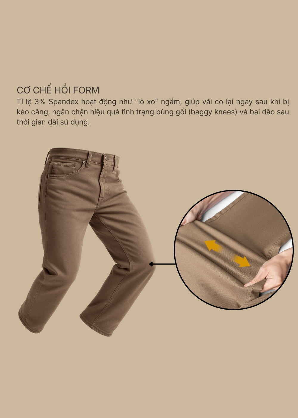 Quần Jeans Regular Fit Mềm Co Giãn Multi Color Jean 001 Trắng