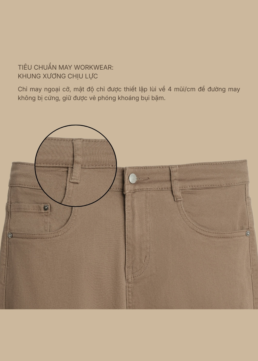 Quần Jeans Regular Fit Mềm Co Giãn Multi Color Jean 001 Trắng