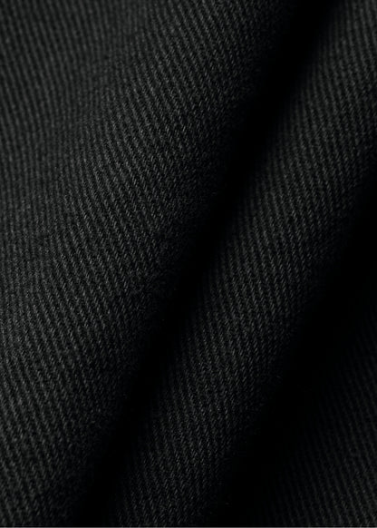 Áo Sơ Mi Tay Ngắn DurableTex™ Tôn Vai Giấu Bụng Dày Dặn Đứng Phom Multi Color Jean 003 Màu Đen 99 Dáng Rộng Rãi F4