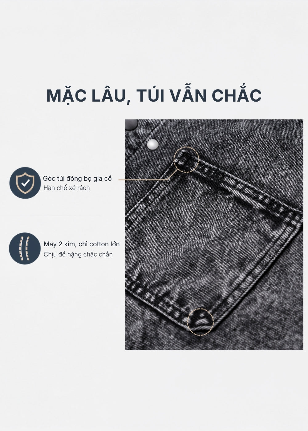 Áo Khoác Jean Xám Kiểu Cổ Điển Vải Dày Dặn Bền Chắc Multi Color Jean 004 Màu Nâu Dáng Vừa Vặn F3