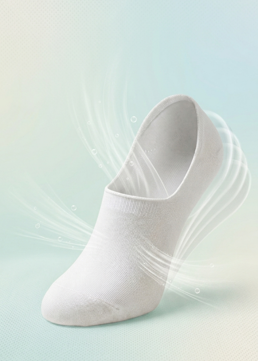 Vớ Basic Lười Thoáng Khí Giữ Form NB 010 Trắng