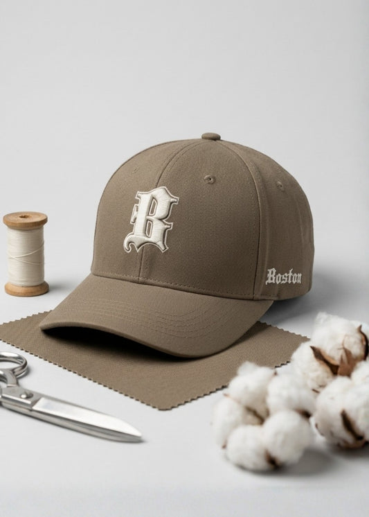 Nón Baseball Cap Kaki Đứng Form NS 140 Nâu