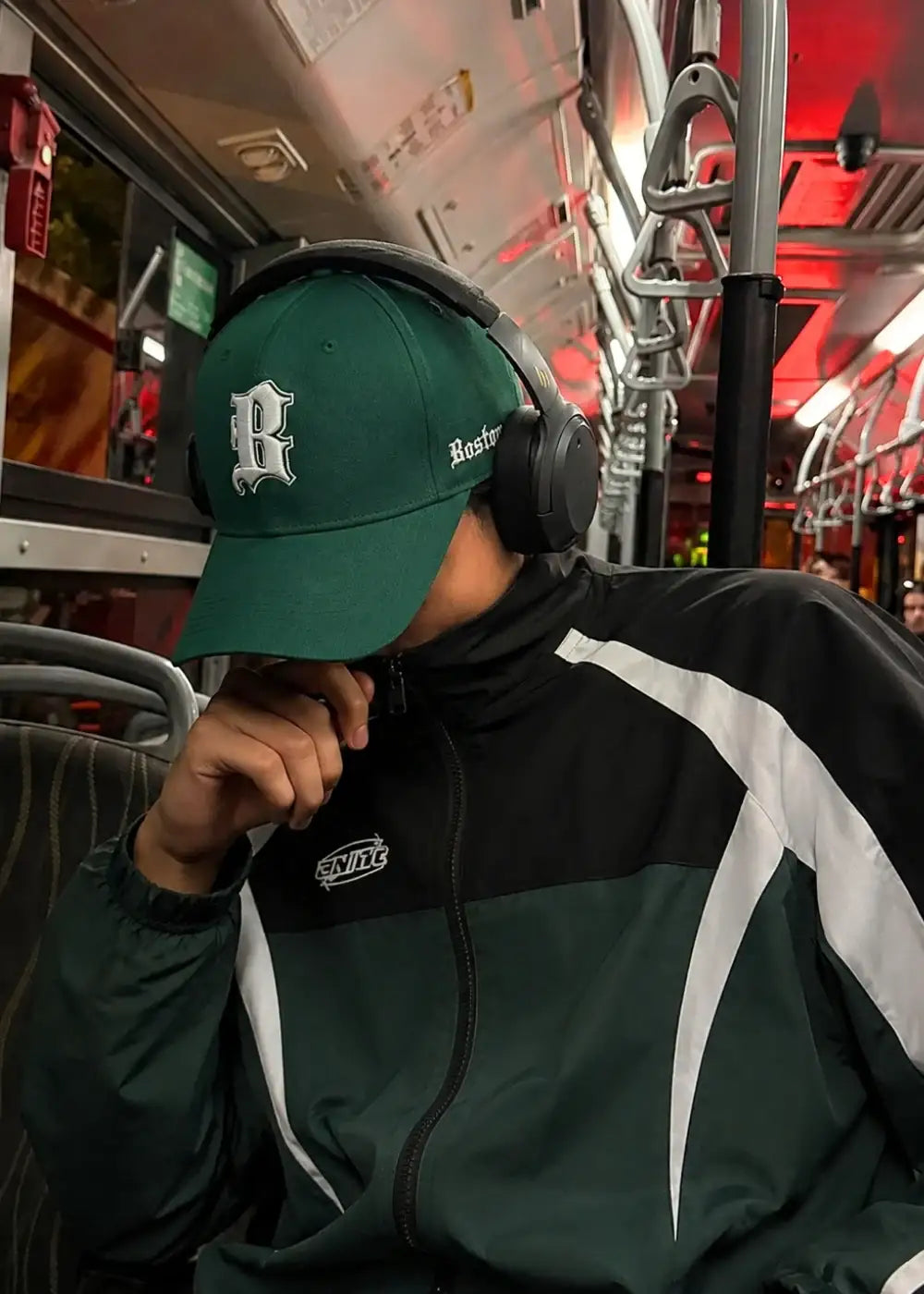 Nón Baseball Cap Kaki Đứng Form NS 140 Màu Xanh Lá Đậm