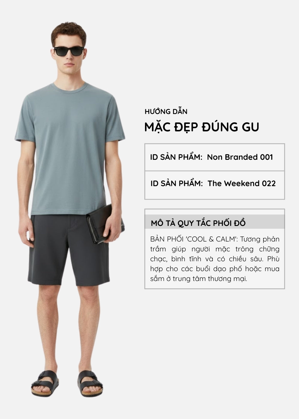 Áo Thun Waffle Thoáng Mát Non Branded 001 Xám Đậm