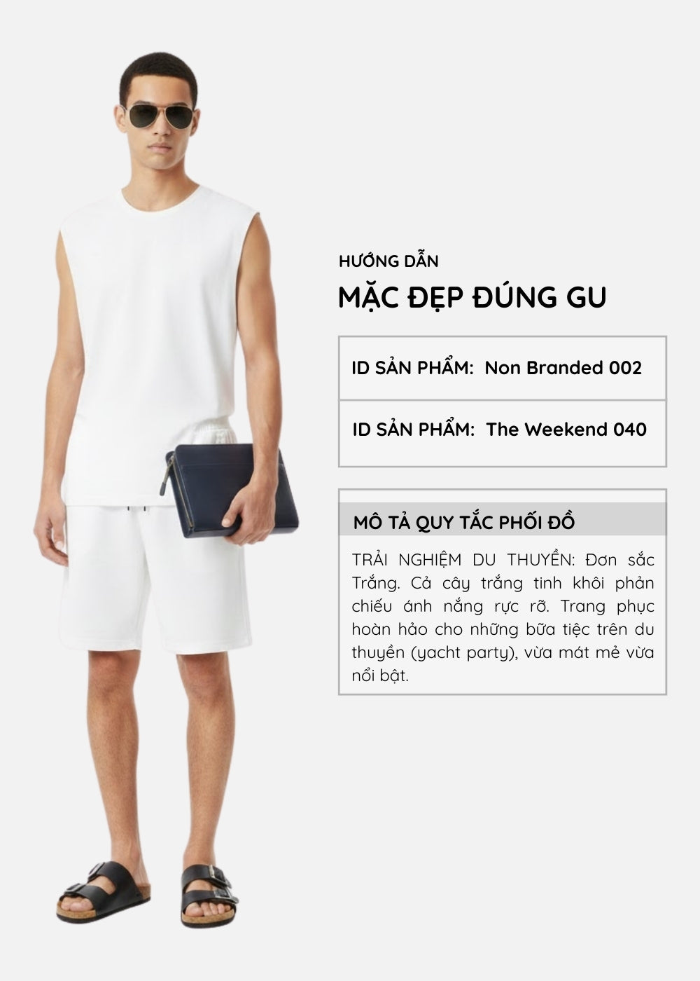 Áo Thun 3 Lỗ Waffle Non Branded 002 Trắng