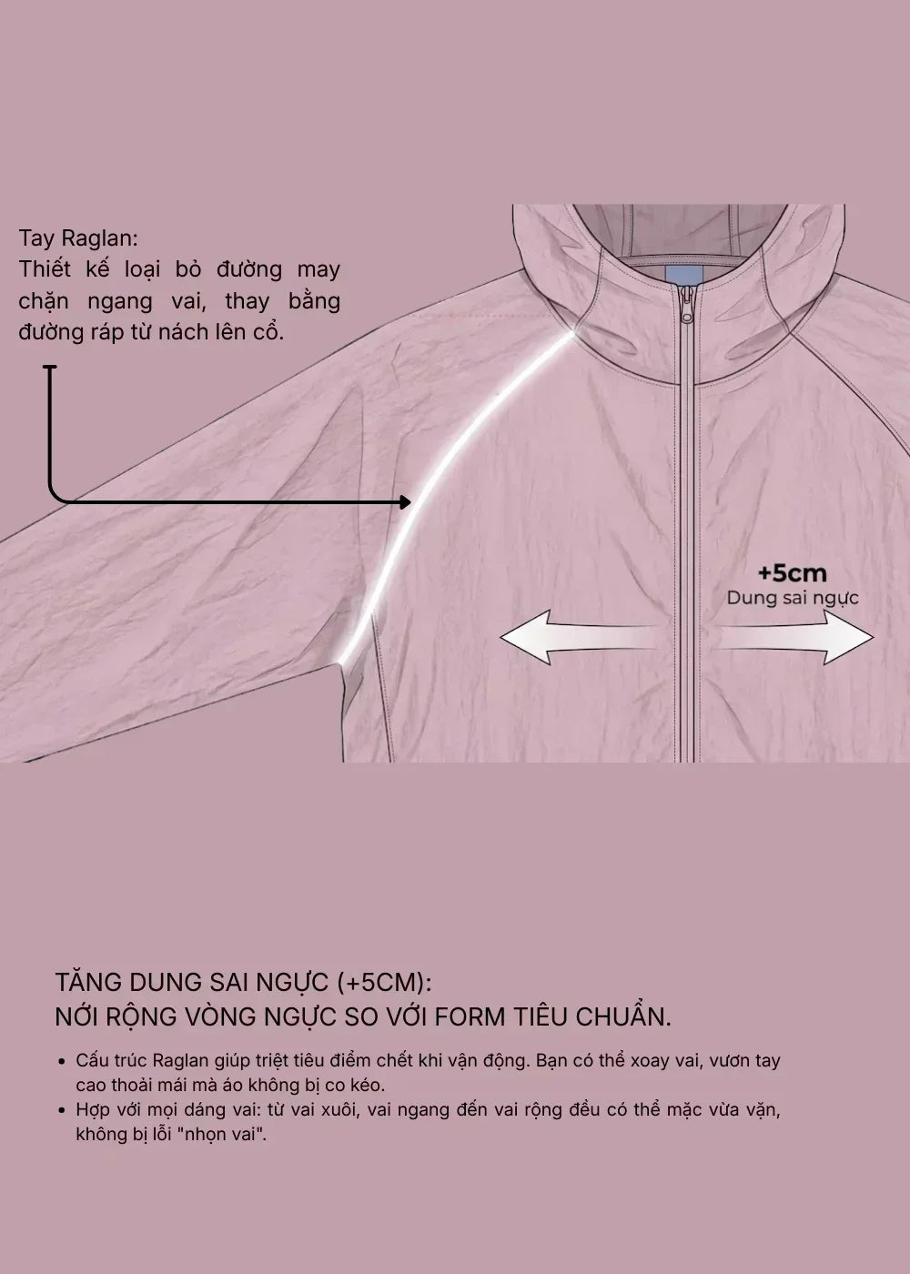 Áo Khoác Parka RainShield™ Mỏng Nhẹ Trượt Nước, Mũ Điều Chỉnh Non Branded 004 Màu Đen Dáng Rộng Rãi F4