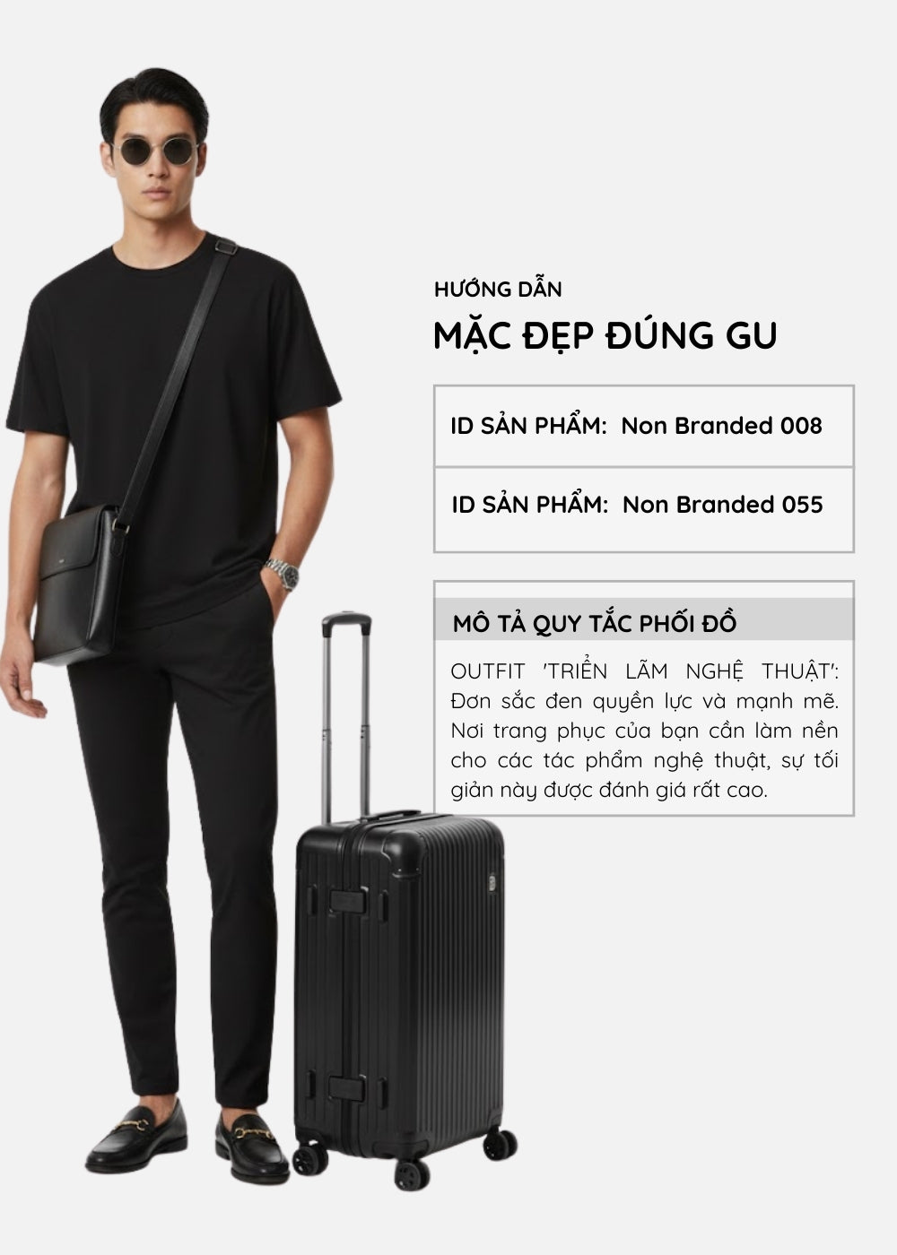 Áo Thun Tay Ngắn Pique Ít Nhăn Dáng Vừa Non Branded 008 Đen