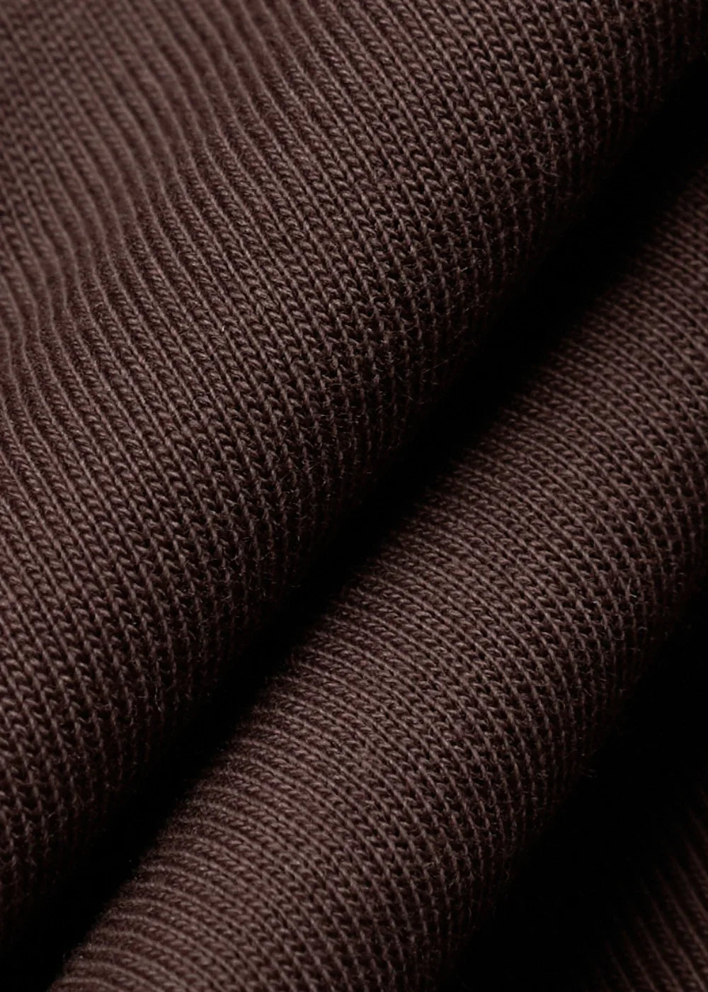 Áo Thun FlexFit™ Cotton Boxy Hack Dáng Tăng Chiều Cao Non Branded 047 Nâu Đậm