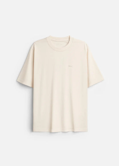 Áo Thun FlexFit™ Cotton Boxy Hack Dáng Tăng Chiều Cao Non Branded 047 Nâu Nhạt