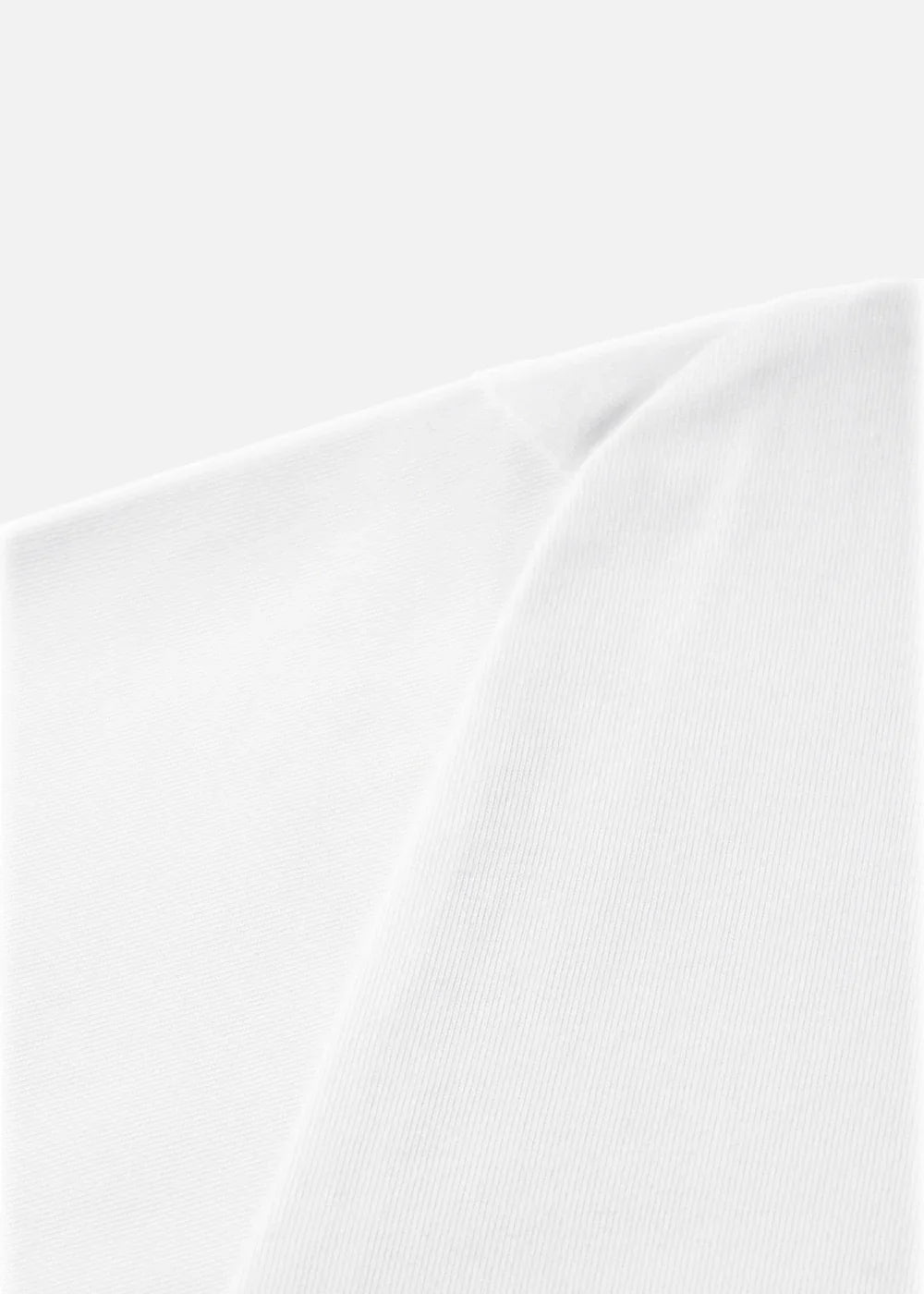 Áo Thun FlexFit™ Cotton Boxy Hack Dáng Tăng Chiều Cao Non Branded 047 Trắng