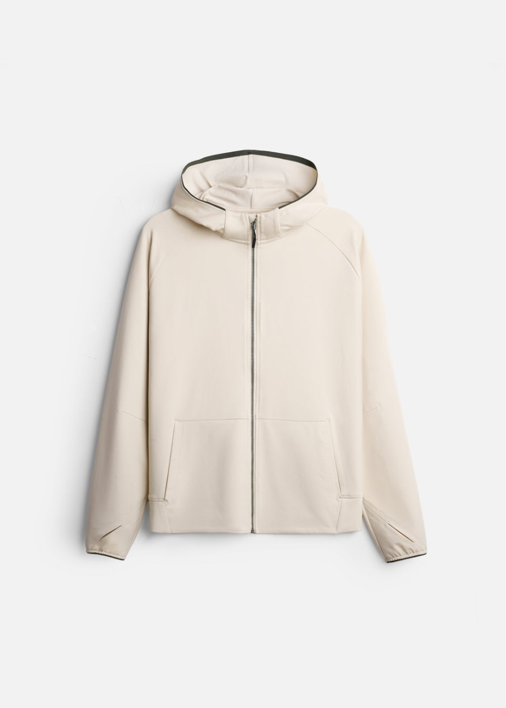 Áo Khoác Parka Anti-UV™ Tay Xỏ Ngón Chống Nắng UPF 50+ Non Branded 048 Be