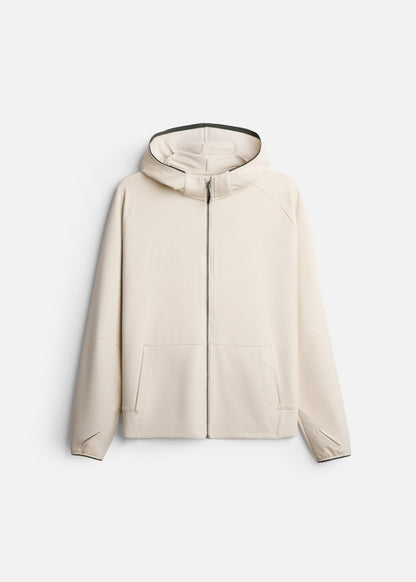 Áo Khoác Parka Anti-UV™ Tay Xỏ Ngón Chống Nắng UPF 50+ Non Branded 048 Be