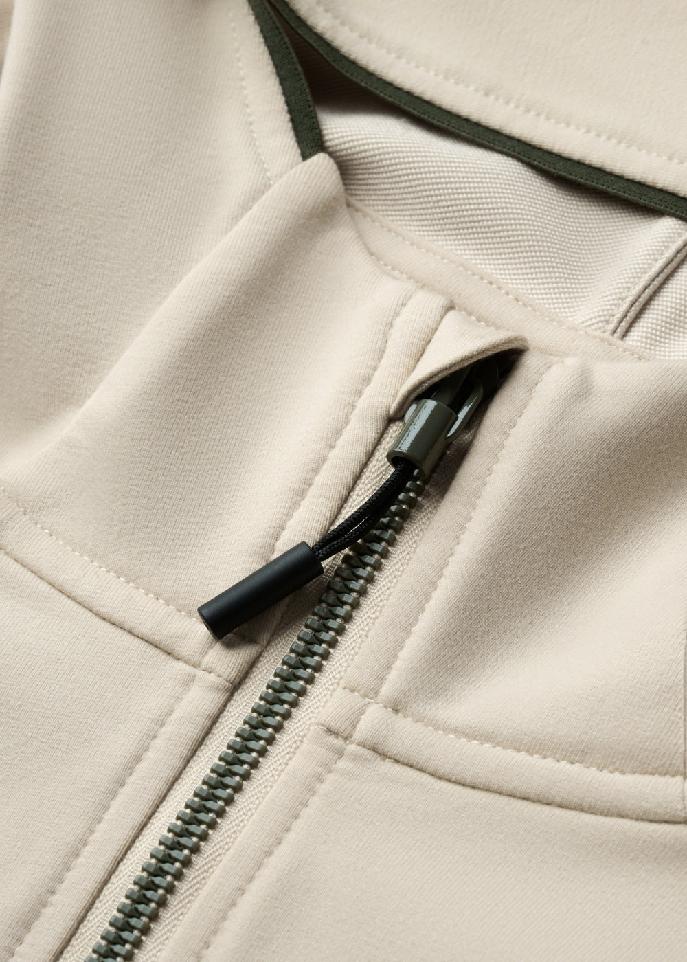 Áo Khoác Parka Anti-UV™ Tay Xỏ Ngón Chống Nắng UPF 50+ Non Branded 048 Be