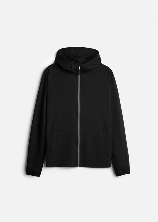 Áo Khoác Parka Anti-UV™ Tay Xỏ Ngón Chống Nắng UPF 50+ Non Branded 048 Đen