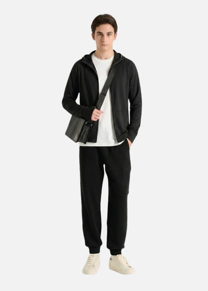 Áo Khoác Parka Anti-UV™ Tay Xỏ Ngón Chống Nắng UPF 50+ Non Branded 048 Đen