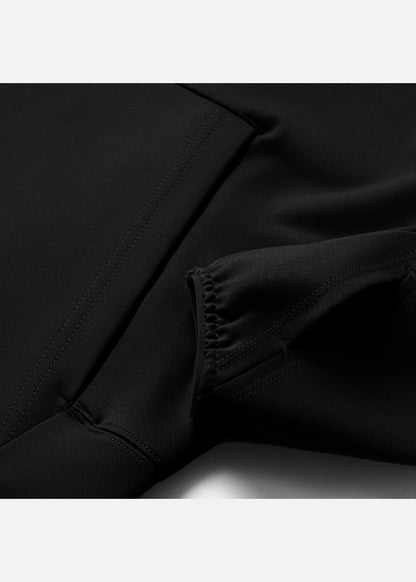 Áo Khoác Parka Anti-UV™ Tay Xỏ Ngón Chống Nắng UPF 50+ Non Branded 048 Đen