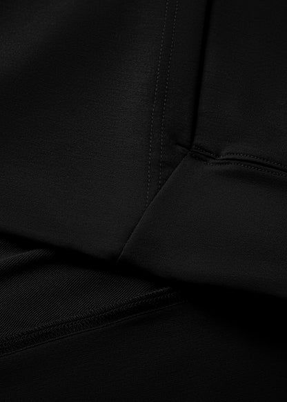 Áo Khoác Parka Anti-UV™ Tay Xỏ Ngón Chống Nắng UPF 50+ Non Branded 048 Đen