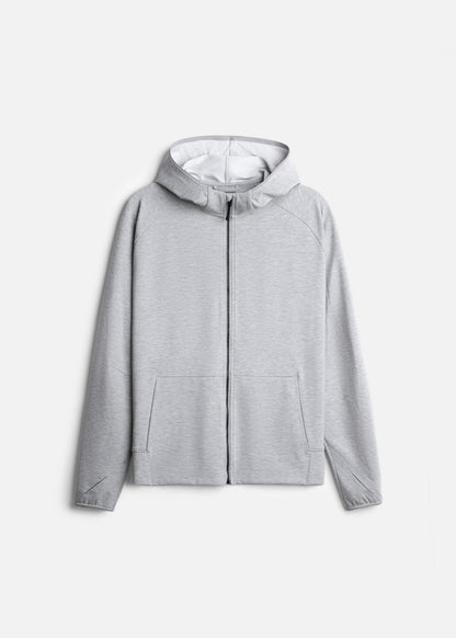 Áo Khoác Parka Anti-UV™ Tay Xỏ Ngón Chống Nắng UPF 50+ Non Branded 048 Xám