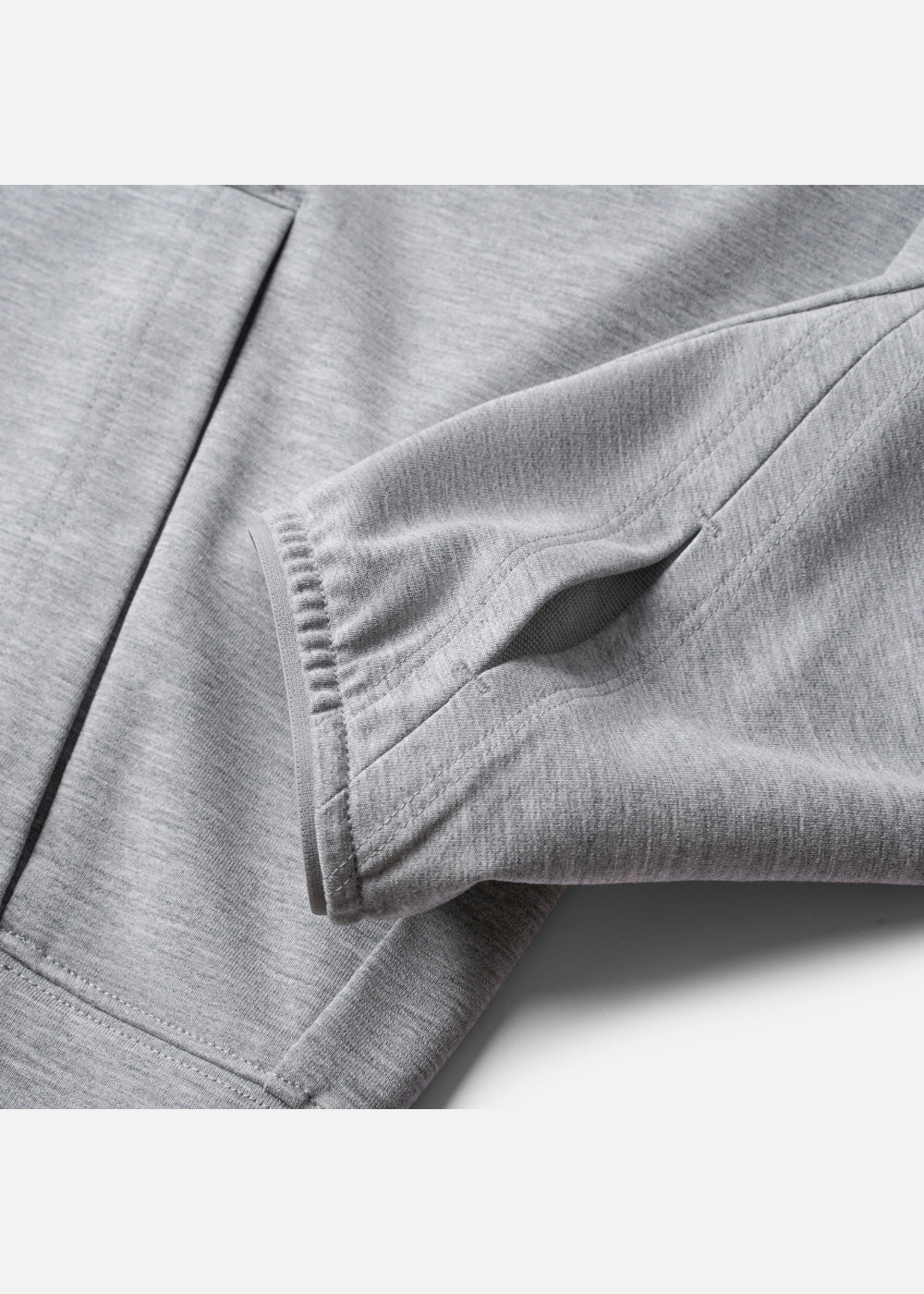 Áo Khoác Parka Anti-UV™ Tay Xỏ Ngón Chống Nắng UPF 50+ Non Branded 048 Xám