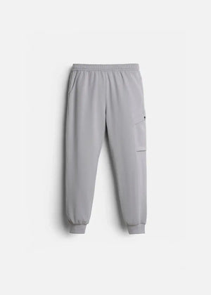Quần Easy Pant Regular Fit CloudTouch™ Bo Ống Vải Xốp Scuba Dày Mịn Non Branded 053 Màu Xám Nhạt Dáng Vừa Vặn F3