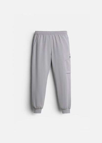 Quần Jogger Scuba Siêu Mịn Non Branded 053 Xám Nhạt