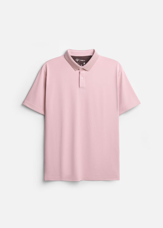 Áo polo Basic Co Giãn Thoáng Mát Non Branded 056 Hồng