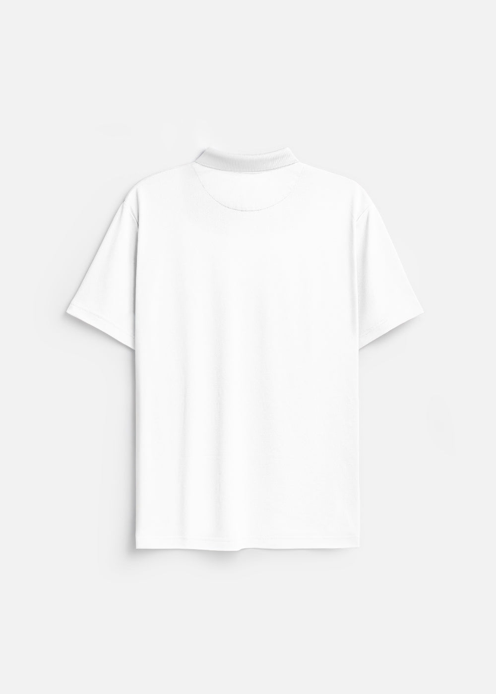 Áo polo Basic Co Giãn Thoáng Mát Non Branded 056 Trắng