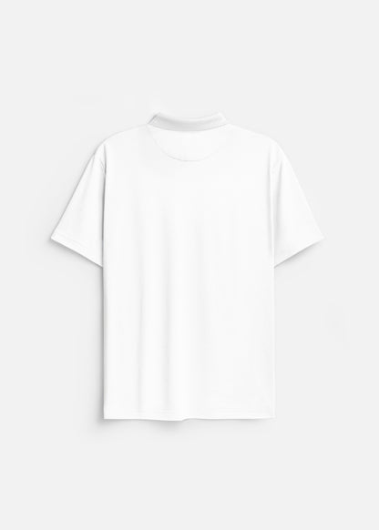 Áo polo Basic Co Giãn Thoáng Mát Non Branded 056 Trắng