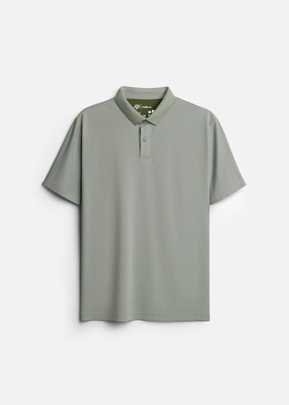 Áo polo Basic Co Giãn Thoáng Mát Non Branded 056 Xám