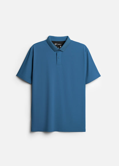 Áo polo Basic Co Giãn Thoáng Mát Non Branded 056 Xanh Dương