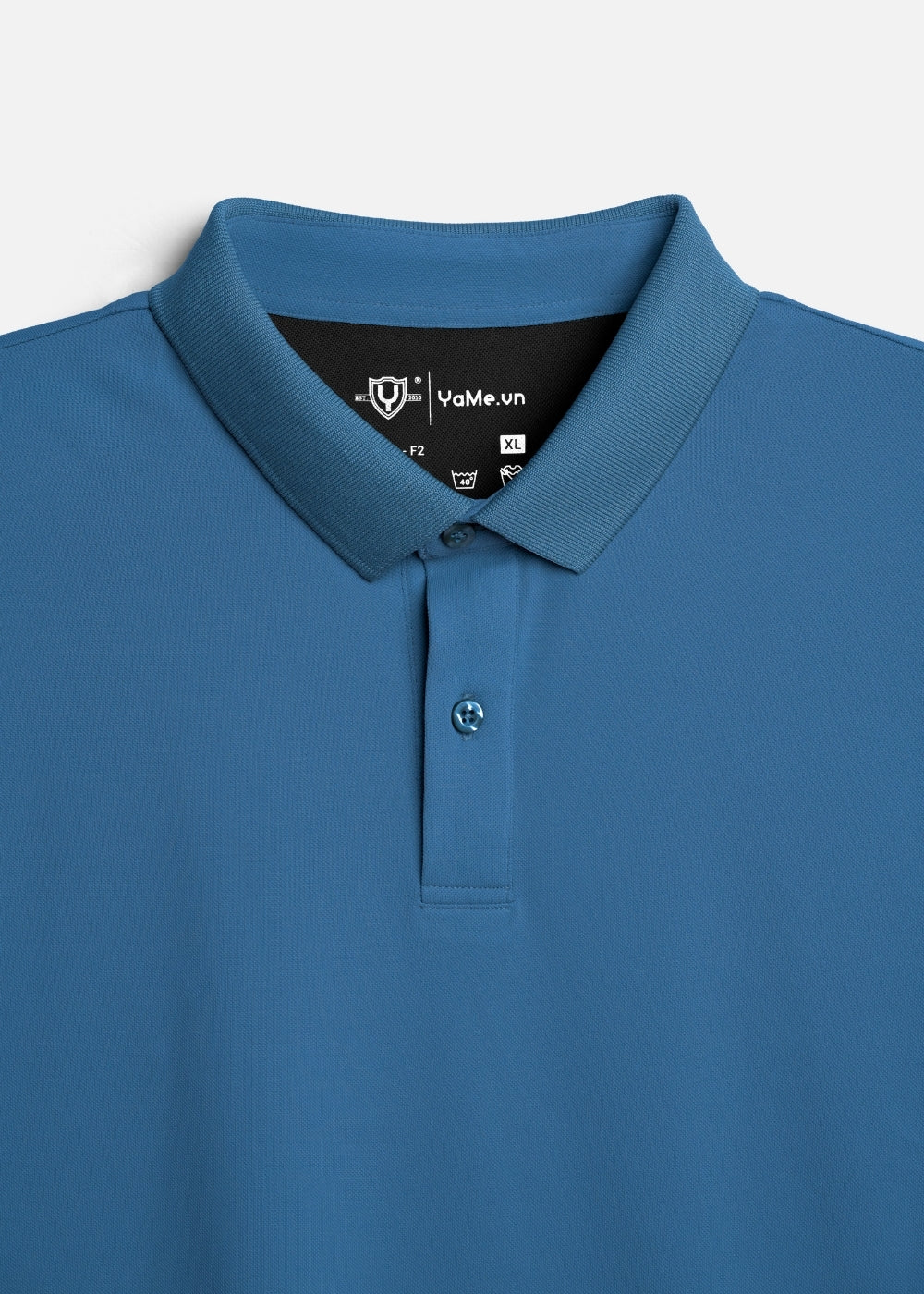Áo polo Basic Co Giãn Thoáng Mát Non Branded 056 Xanh Dương