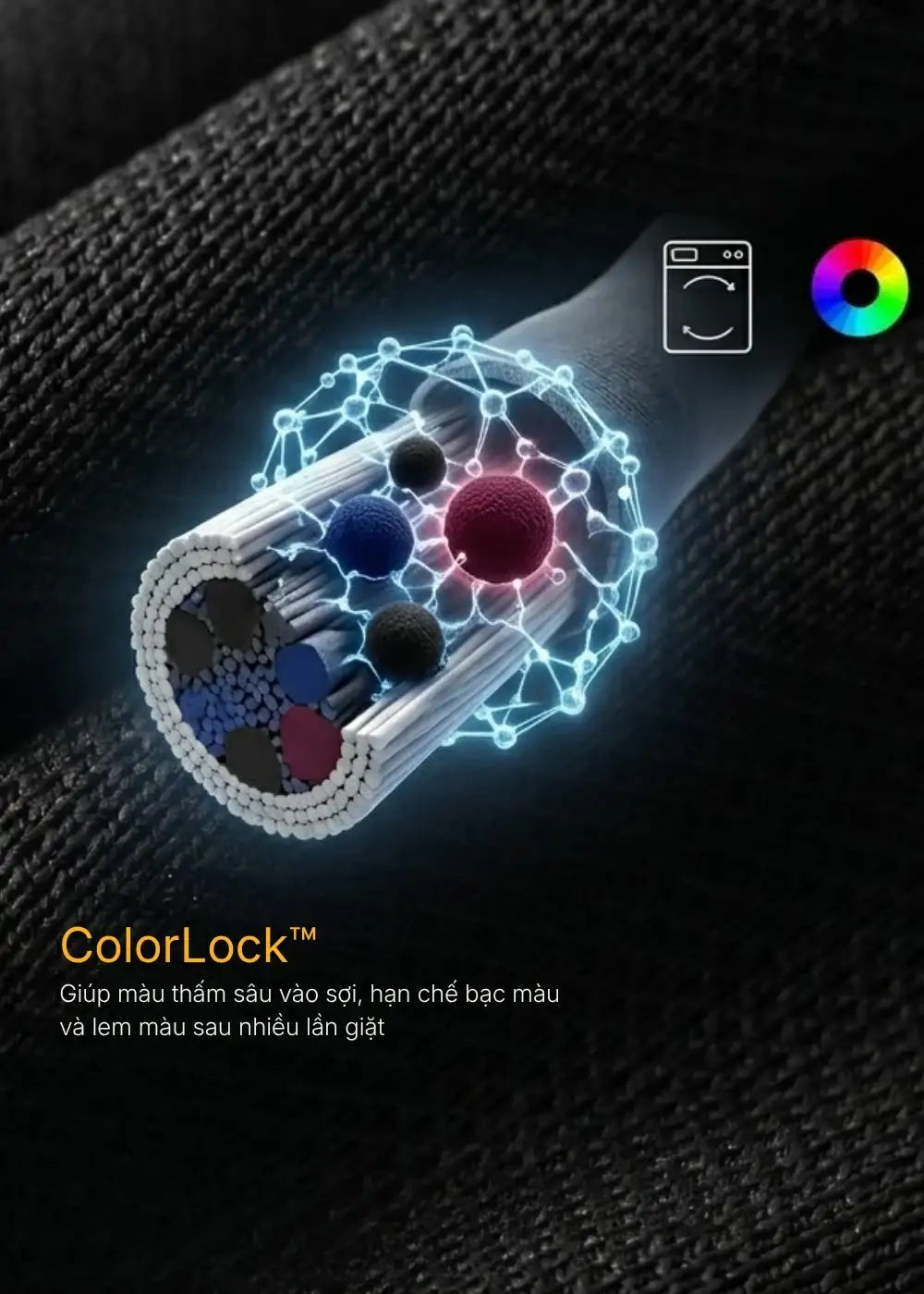 Áo Thun Cổ Polo ColorLock™ Vải Cá Sấu Phối Màu Mặc Thoáng Mát Giữ Màu Tốt Non Branded 056 Màu Nâu Đậm Dáng Ôm Vừa F2