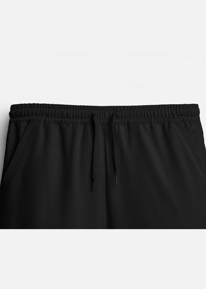 Quần Short Thun Soft - Touch Mềm Mại Non Branded 057 Đen