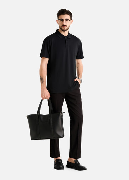 Quần Tây Casual Co Giãn Ít Nhăn Non Branded 030 Đen