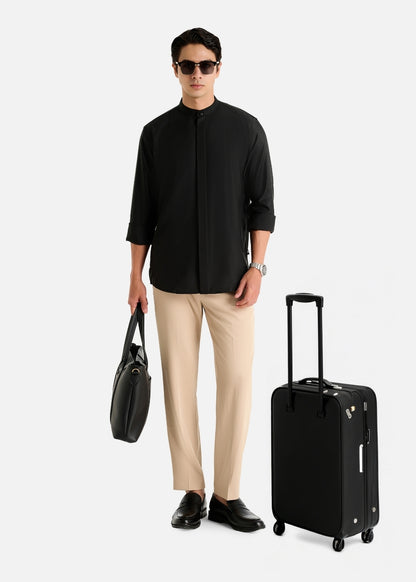 Quần Tây Casual Co Giãn Ít Nhăn Non Branded 030 Nâu Nhạt