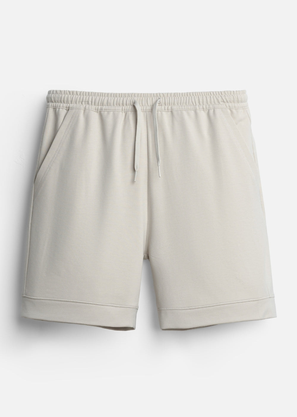 Quần Short Thun Soft - Touch Mềm Mại Non Branded 057 Nâu Nhạt